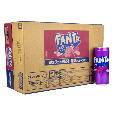 Fanta Grape 24pk x 500ml Can