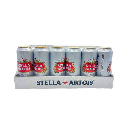 Stella Artois Beer Cans 24x50cl