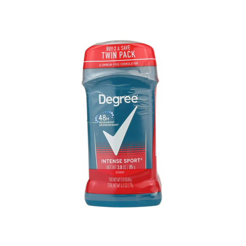 Degree Deodorant Stick Intense Sport (2Pack/3oz )