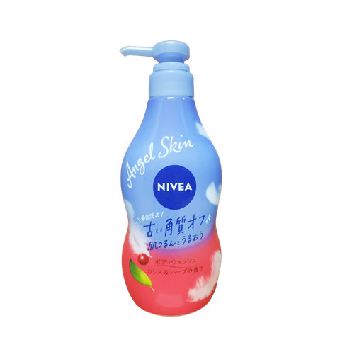 Nivea Angel Skin Body Wash Cassis & Herb Scent Pump 480ml