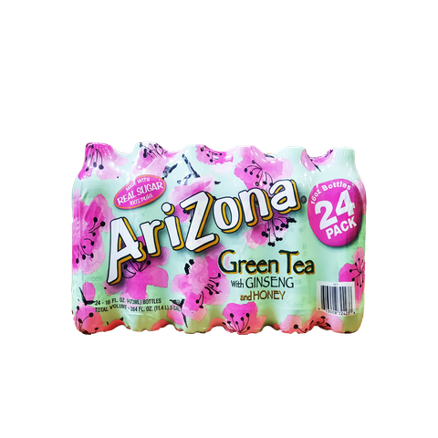 Arizona Green Tea With Ginseng 24/16oz