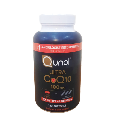 Qunol Ultra CoQ10 100 mg., 180 Softgels