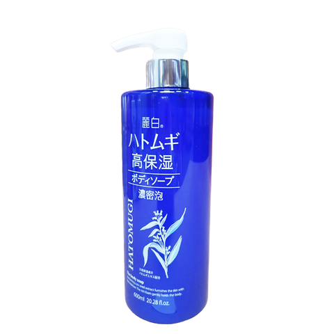 Hatomugi Highly Moisturizing Body Soap Main Item 600ml