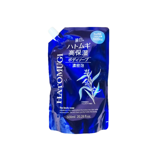 Hatomugi Highly Moisturizing Body Soap Refill 600ml