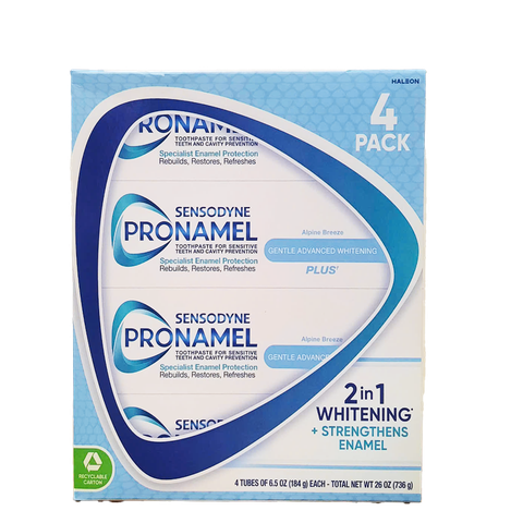 Sensodyne ProNamel Gentle Whitening Toothpaste  4/6.5oz  ( lốc 4 tuýp)