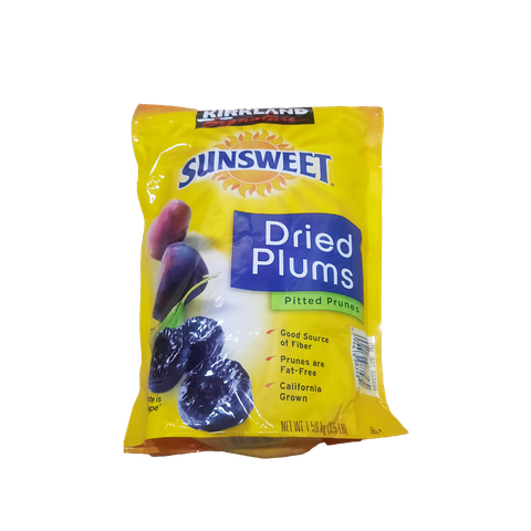 Kirkland Signature Sunsweet Whole Dried Plums 3.5 Lbs