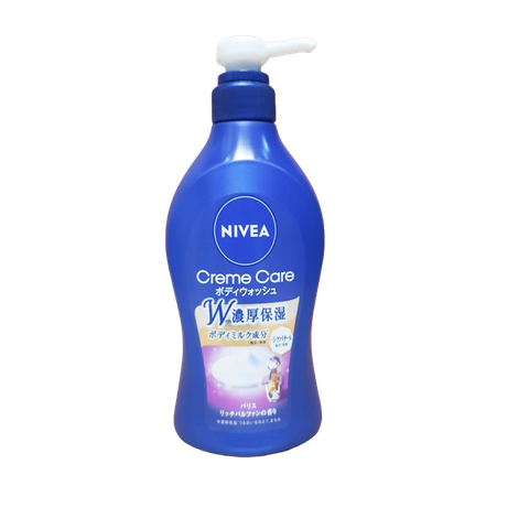 Nivea Cream Care Body Wash Rich Parfum Pump 490ml