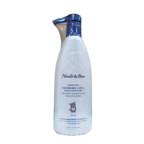 Noodle&Boo Newborn 2-in-1 Fragrance Free Hair & Body Wash - 16oz