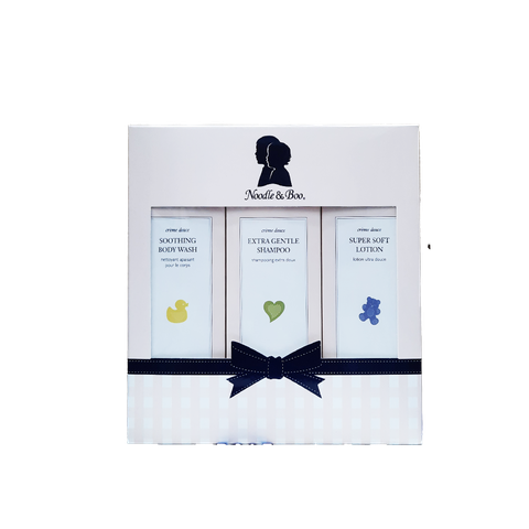 Noodle&Boo Starter Baby Gift Set (Shampoo+body wash+Lotion) 3/8 oz