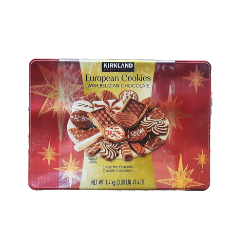 Ks Belgian Cookie Tin 3.08Lb (1.4kg)