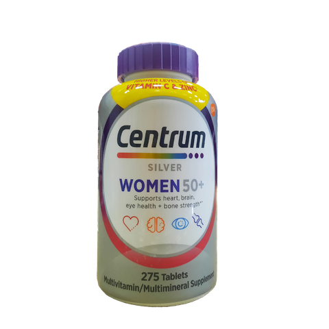 Centrum Silver Women 50+, 275 Tablets ( cho nữ trên 50 tuổi )