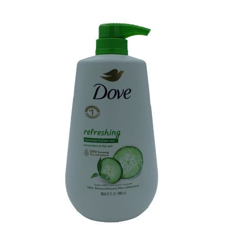 Dove Body Wash Cool Moisture With Pump 30.6 OZ