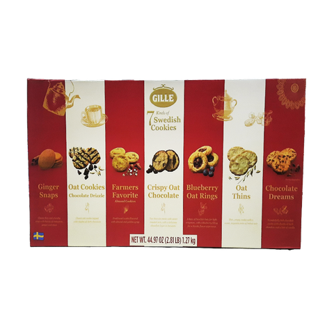 Gille Swedish Cookies 44.97 Oz
