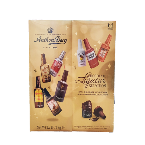 ANTHON BERG LIQUOR FILLED CHOCOLATE 64ct ( 1kg)