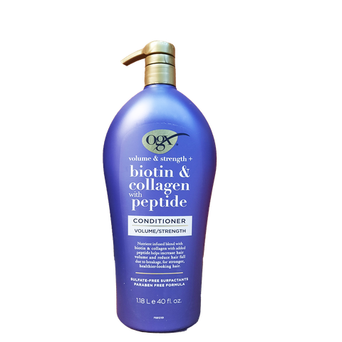 OGX BIOTIN & COLLAGEN CONDITIONER 40 oz