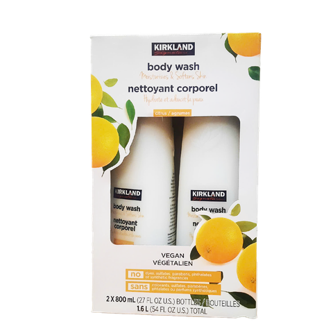 Kirkland Signuature Natural Citrus Body Wash 2/27oz
