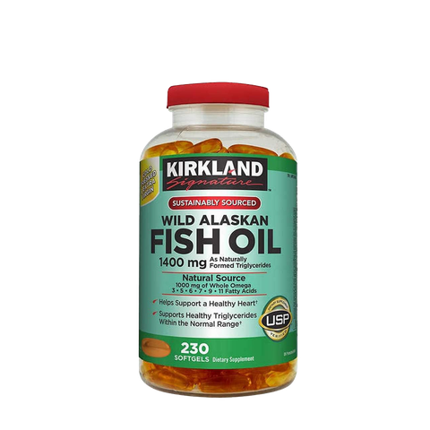 Kirkland Signature Wild Alaskan Fish Oil 1400 mg