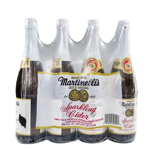 Martinelli's Sparkling Cider, Apple, 4/25.4oz