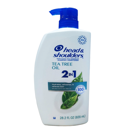 Head & Shoulders  2 in 1 Shampoo and Conditioner Tea Tree Oil, 28.2 oz