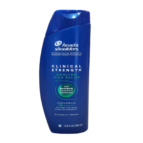 Head & Shoulders Clinical Strength Cooling Itch Relief Shampoo, 13.5 oz
