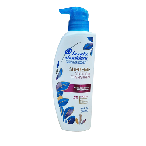 Head & Shoulders Supreme Soothe & Strengthen Shampoo, 11.8 oz