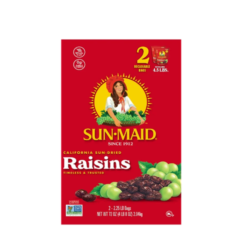 SUN MAID RAISINS 2/2.25LB