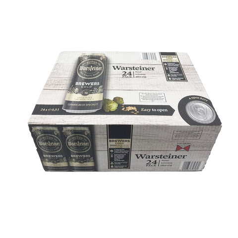 Warsteiner Brewers Gold Beer Can 24x500ml