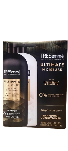 Bộ Dầu Gội + Xả TRESemmé Ultimate Moisture Shampoo and Conditioner (2pk/39oz)
