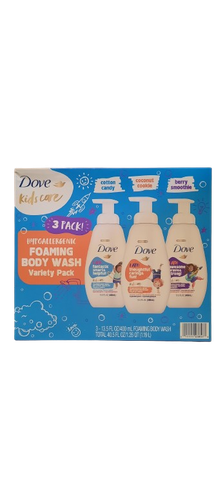 Sữa Tắm Dành Cho Trẻ Em  Dove Kids Care Foaming Body Wash, Variety Pack (3pk/13.5oz)