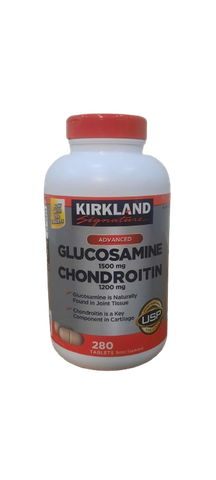 Viên uống bổ khớp Kirkland Signature Glucosamine & Chondroitin, 280 Tablets