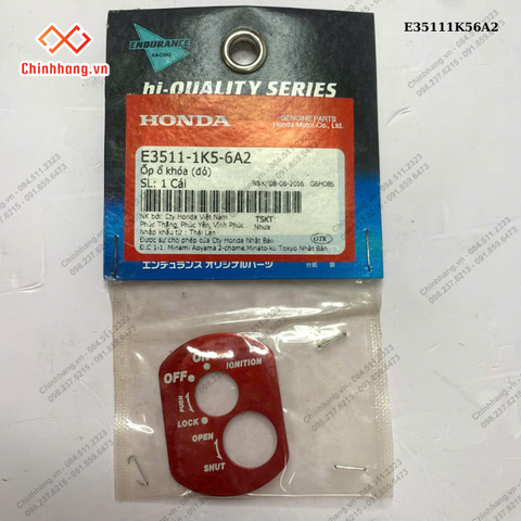 Ốp ổ khóa (đỏ) Xe Winner