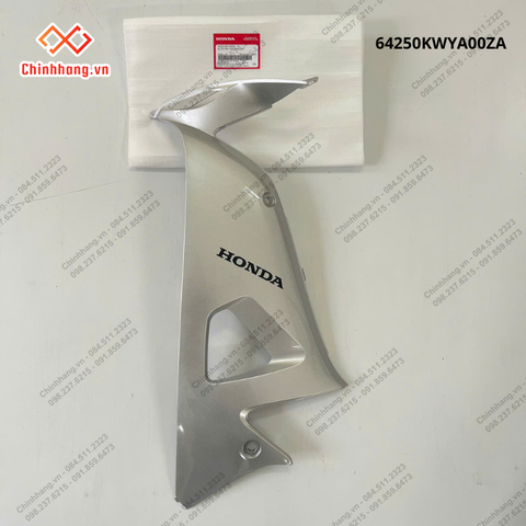 Bộ ốp yếm trái *NH411M*-Bộ nhựa Wave Alpha 2016 xanh nhạt