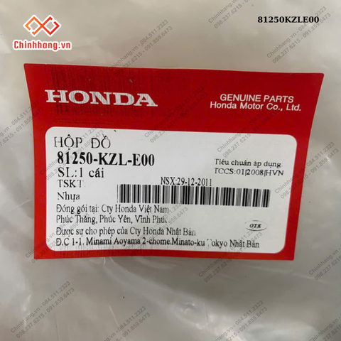 Hộp đồ HONDA VISION 110