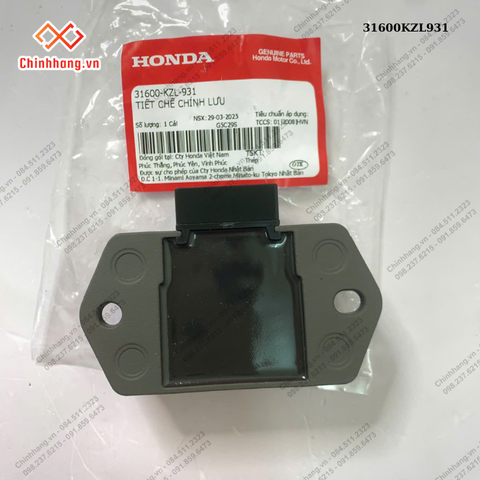 Tiết chế chỉnh lưu HONDA Air Blade 110 Fi ĐẦU BÒ
