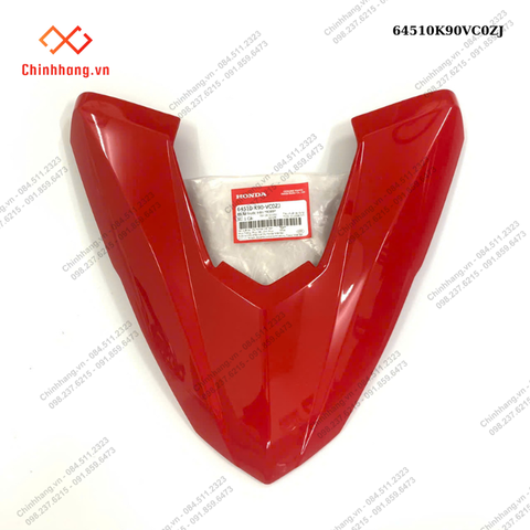 Bộ ốp trước trên *R389*-BỘ NHỰA WAVE 110 RSX 2023 ĐỎ ĐEN