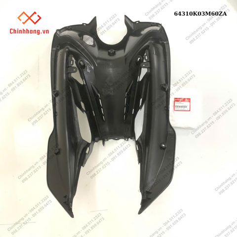 Ốp ống yếm chính NH1-BỘ NHỰA WAVE 110 RSX 2023 ĐỎ ĐEN ĐĨA