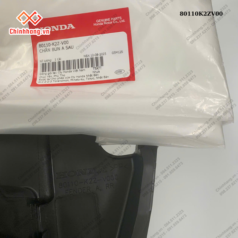 Chắn bùn A sau-BỘ NHỰA ABL160 BẢN ĐẶC BIỆT-XANH XÁM ĐEN-2022