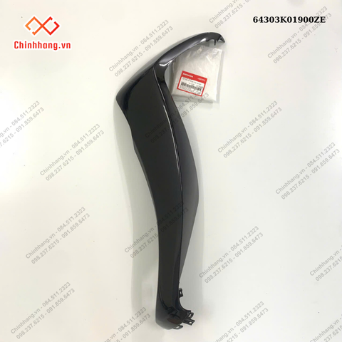 Nắp trên ốp trước trái *NH-B25-BỘ NHỰA SH 150-2012 MÀU ĐEN