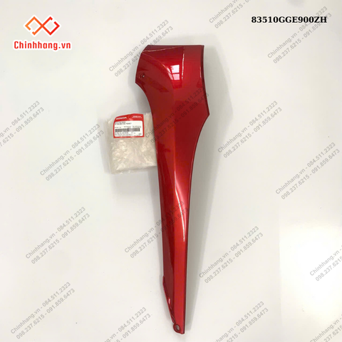 ốp sàn bên phải *R340C*-BỘ NHỰA Lead 110-2010,màu đỏ tươi