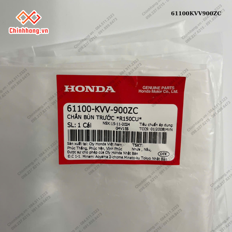 Chắn bùn trước *R150CU*-BỘ NHỰA DREAM 100-2009