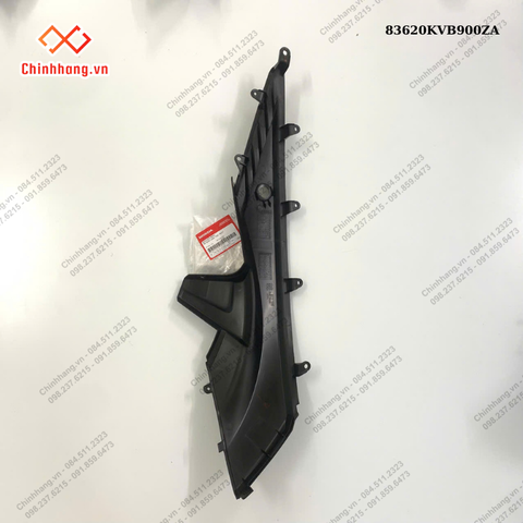 ốp sườn cạnh trái *NH1*-BỘ NHỰA Click màu đen-2010