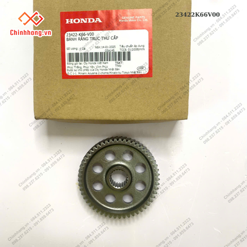 Bánh răng trục thứ cấp Air Blade 125 2020 2021, Vario 125 2018 – 2023+