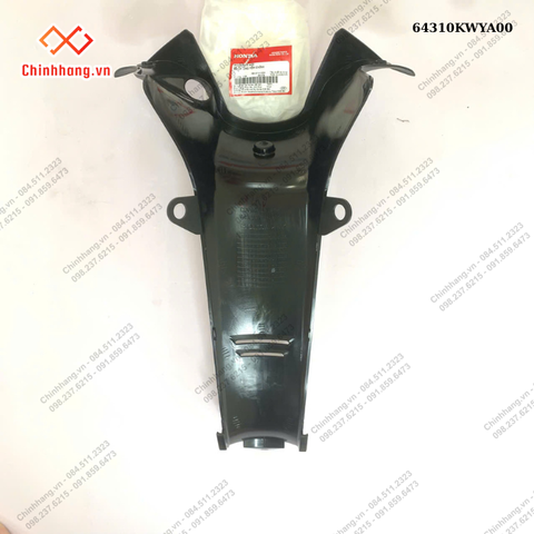 BỘ NHỰA WAVE Alpha 100- 2013 Màu Trắng-Bộ ốp ống yếm chính