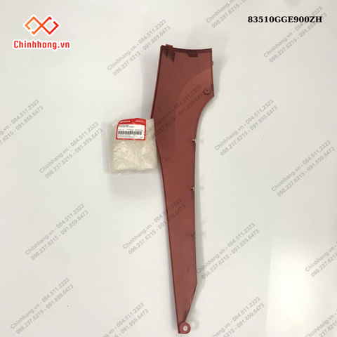 ốp sàn bên phải *R340C*-BỘ NHỰA Lead 110-2010,màu đỏ tươi