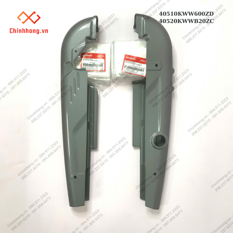 Bộ Nắp hộp xích Wave 110 Màu Xám