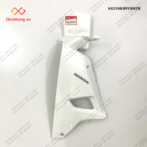 Bộ ốp ống yếm trái *NHB55P*-BỘ NHỰA Wave Alpha 110cc năm 2024 Phiên bản cổ điển Màu Vàng