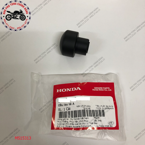 1 Cặp Cao su đối trọng A đầu tay lái Waveα 100-RS100-ws100-Neo-RSX100