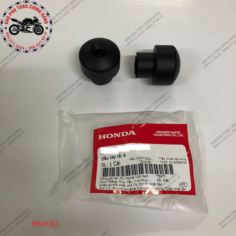 1 Cặp Cao su đối trọng A đầu tay lái Waveα 100-RS100-ws100-Neo-RSX100