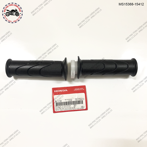 Cặp cao su tay nắm màu đen xe Lead 125cc đời 2018