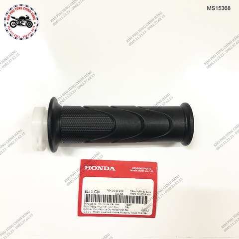 Cặp cao su tay nắm màu đen xe Lead 125cc đời 2018